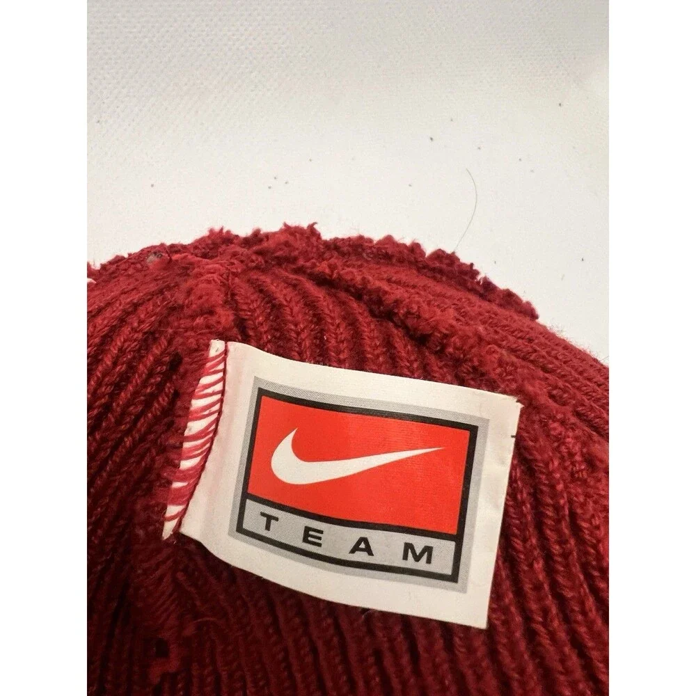 Nike vintage Team wsu  Beanie Hat Cap OS Swoosh Washington State University
